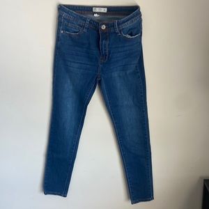 High rise Kyle skinny blue  jeans